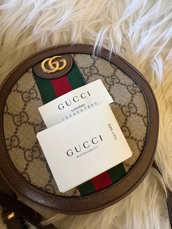 Gucci Ophidia round backpack - Picture 5 of 7